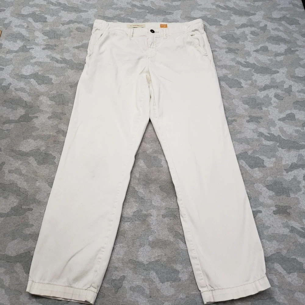 Pilcro and The Letterpress‎ Pants Womens 30 Beige Straight Leg